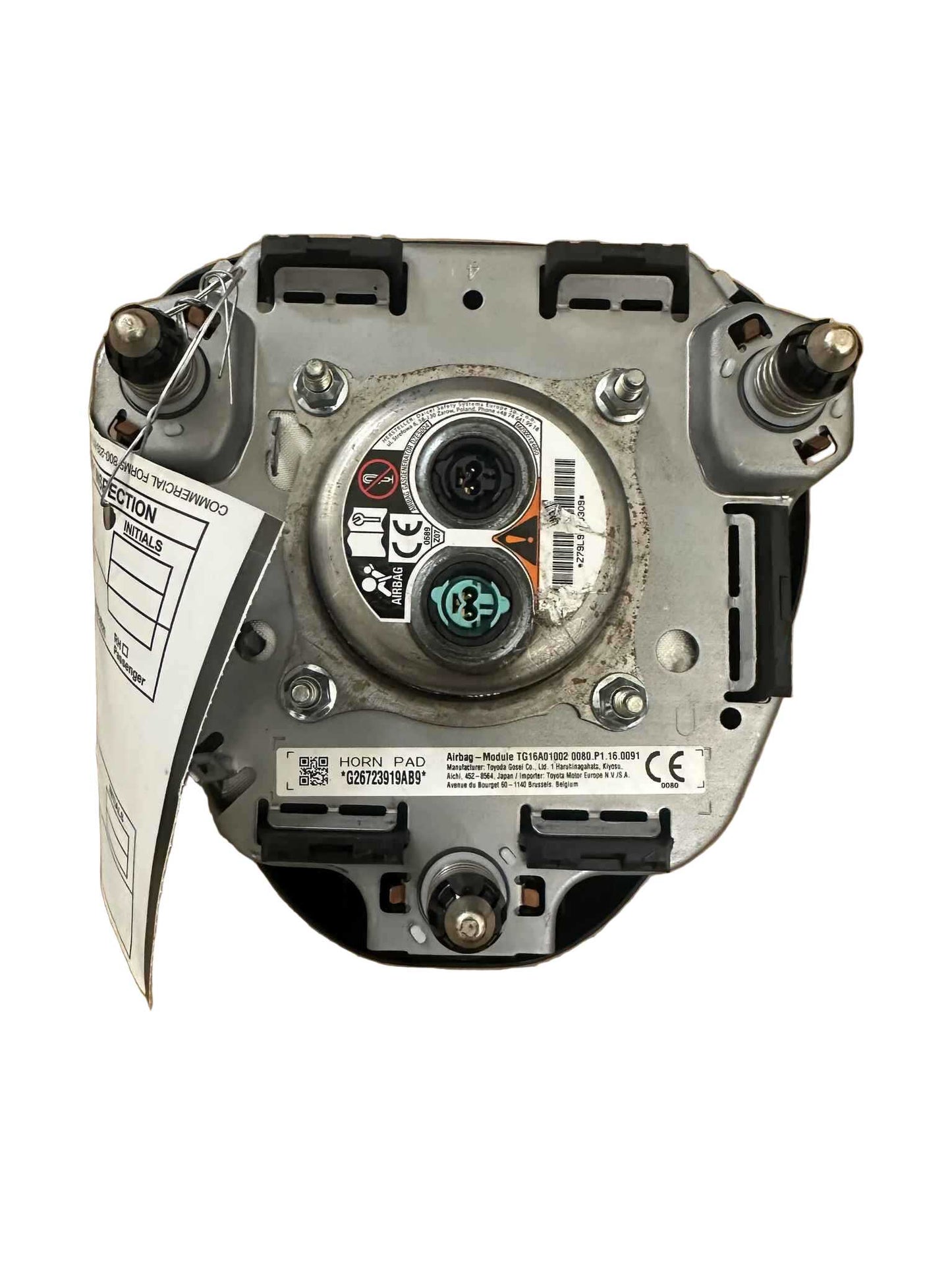 2019_2024_Toyota_RAV4_Corolla_Steering_Wheel_Airbag_Used_1