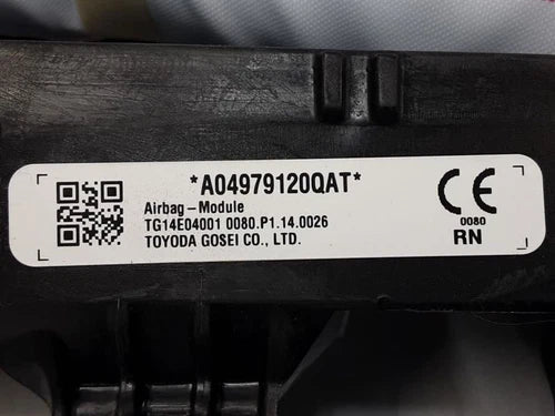 2021-2024 Toyota Corolla Sedan Right Passenger Roof Curtain Airbag